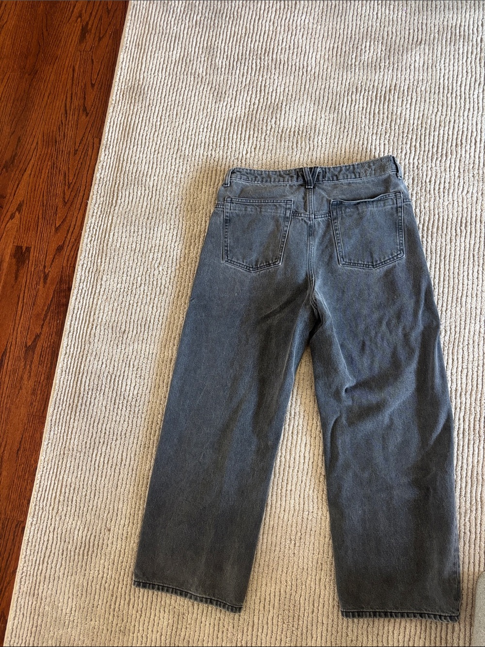 Free People Deep Trance Washed Black Denim Jeans - Picture 2 of 6